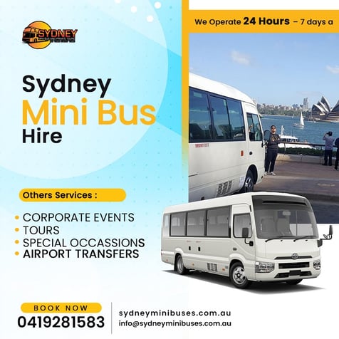 Sydney mini bus hire